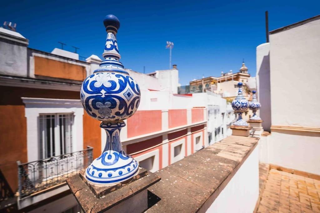 Atico Con Terraza Privada Cerca De La Catedral Apartamento Sevilha Exterior foto