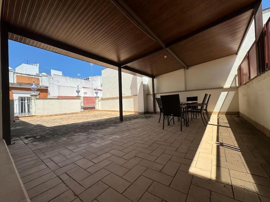 Atico Con Terraza Privada Cerca De La Catedral Apartamento Sevilha Exterior foto